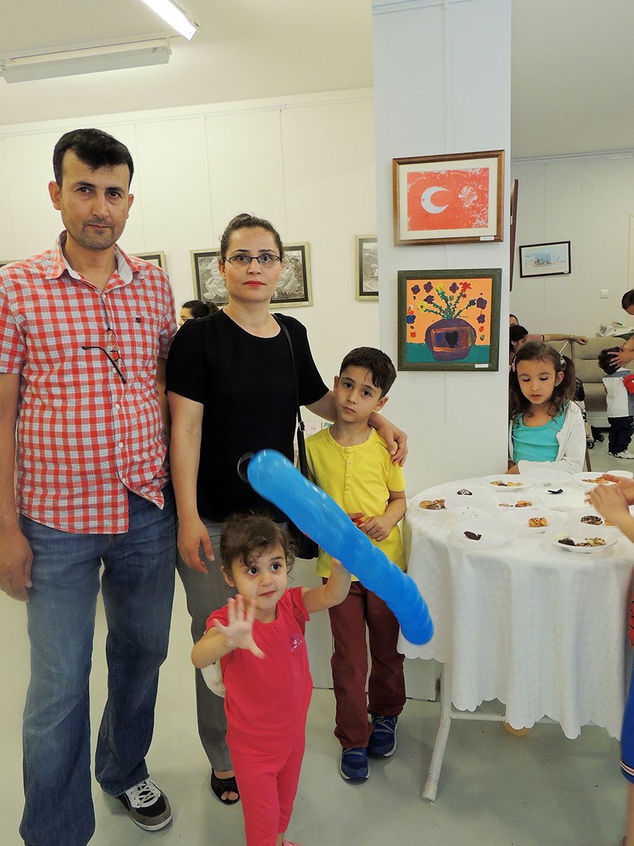 Çocukların Düzenlediği Sanat Sergileri Çukurova