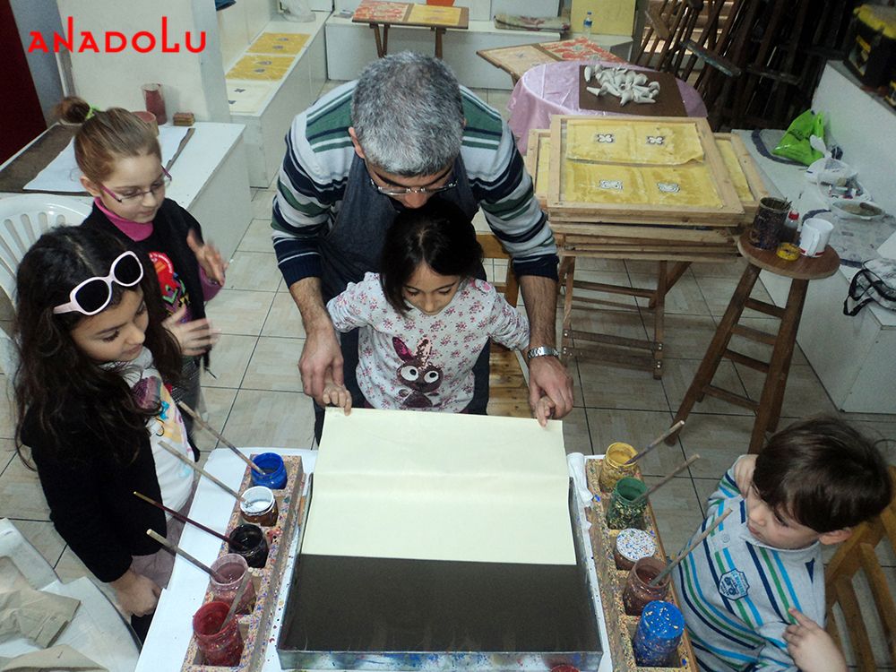 Çocuk İçin Ebru Kursu Çukurova