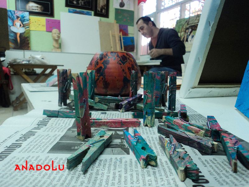 Ebru obje Örnekleri Çukurova