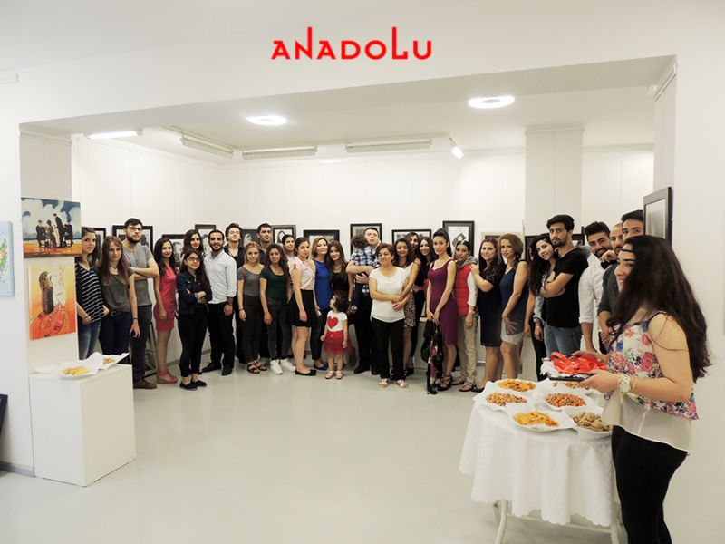Anadolu Güzel Sanatlarda Sergi Açılışı Çukurova