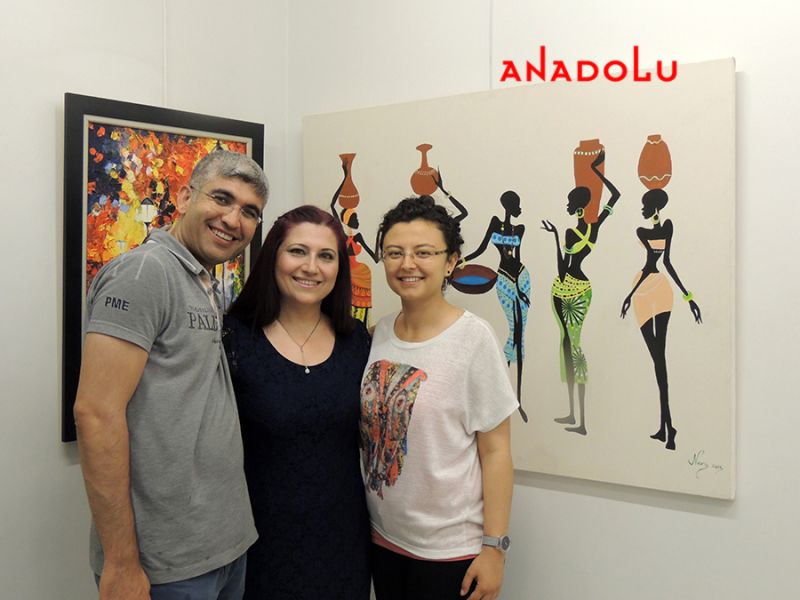 Çukurova'da Yağlı Boya Resim Sergisinde