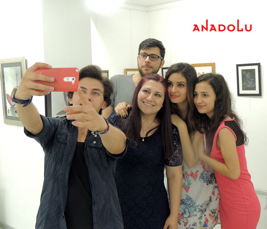 Anadolu Sanat Resim Sergisinde Kareler Çukurova