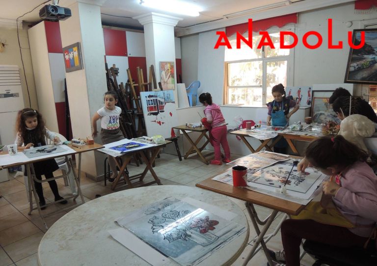 Çocuklar Resim Sanat Eğitimleri Çukurova
