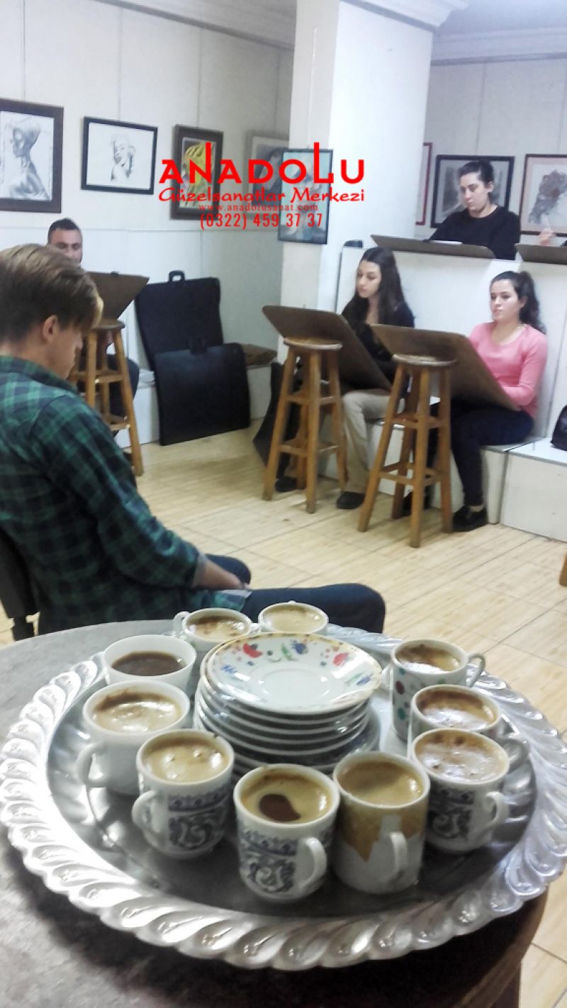 Çukurovada Anadolu Güzel Sanatlar Fakülteleri İçin Yetenek Kursları