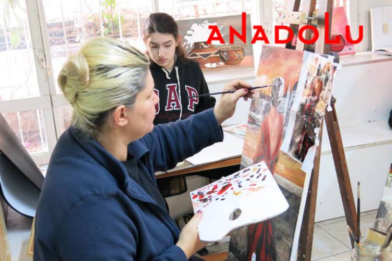 Hobi Grubu Yağlıboya Dersleri Çukurova