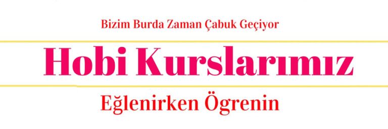 Hobi Kurslarımız Çukurova