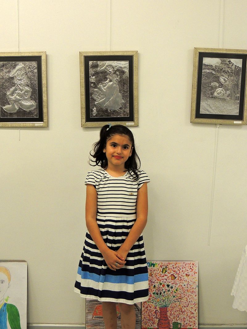 Çocukların Düzenlediği Resim Sergisi Çukurova