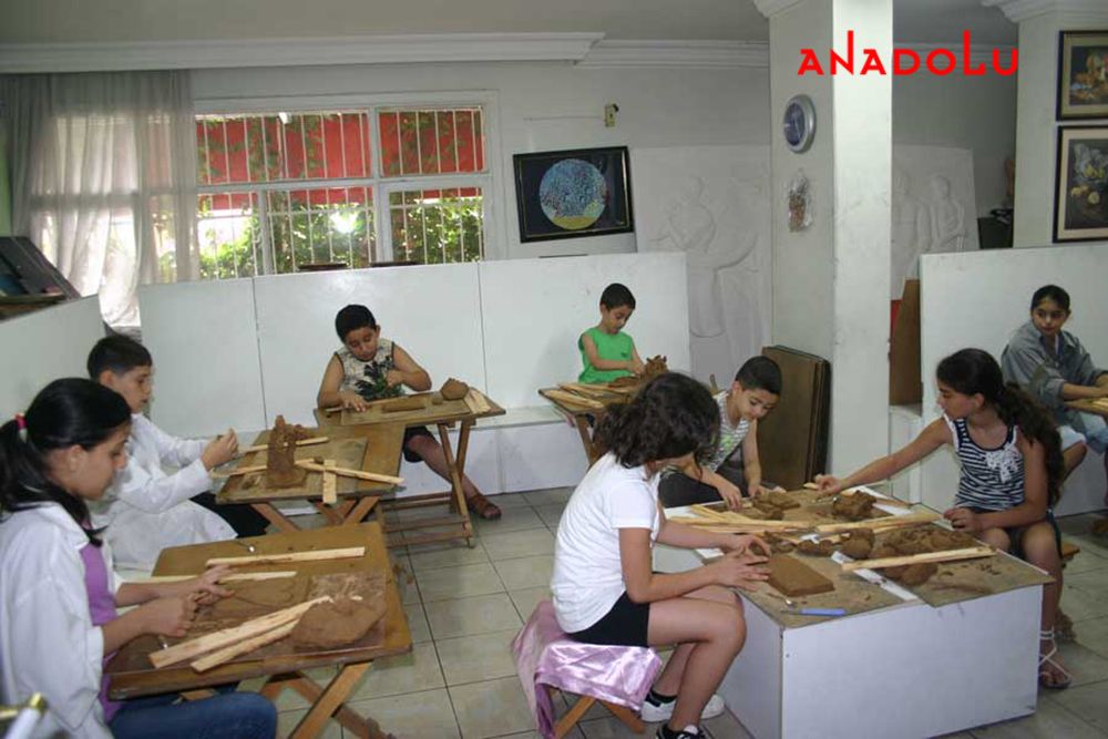 Çocuklar Heykel Eğitiminde Çukurova