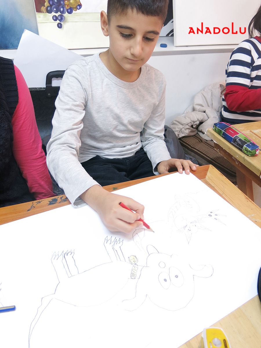 Çocuklar İçin Karakalem Eğitimleri Çukurova