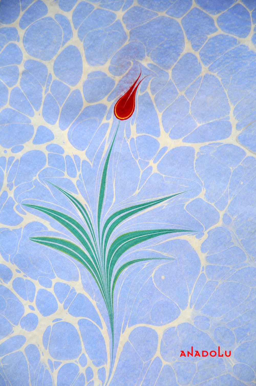 Ebru Sanatının Lale Örnekleri Çukurova