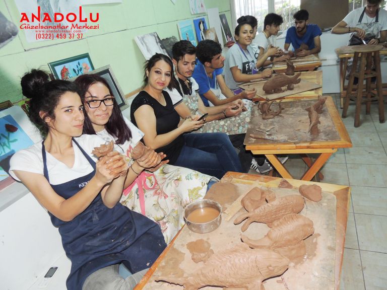 Heykel Dersleri Hobi Grupları Çukurova