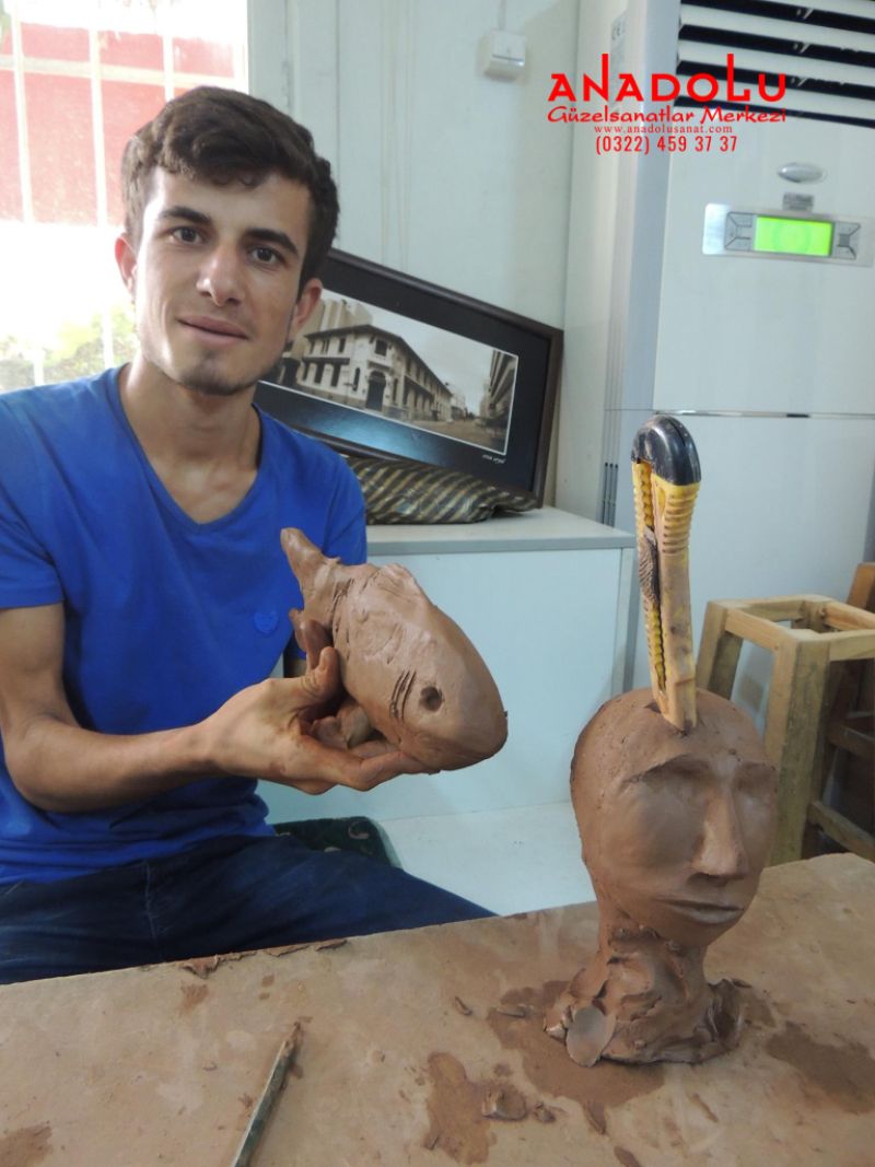 Kilden Balık Heykel Yapımı Hobi Grupları Çukurova