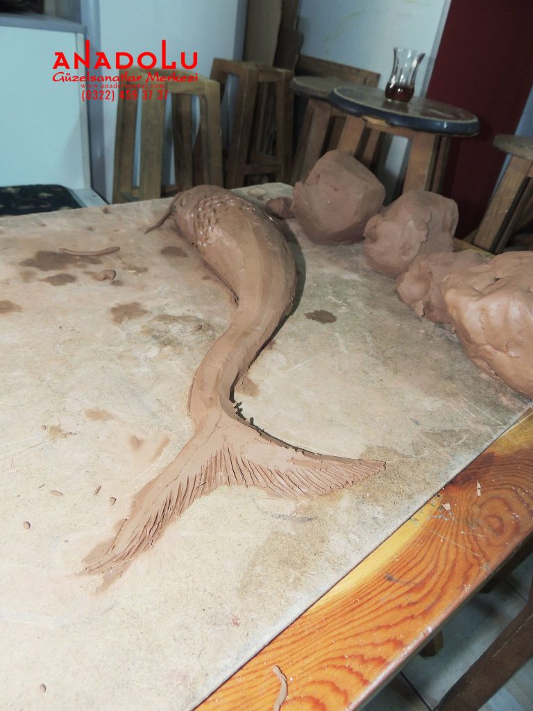 Kilden Balık Heykel Yapımı Çukurova