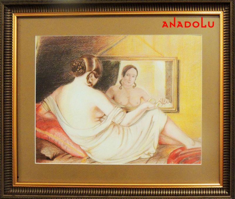 Kuru Boya Nü Çalışmaları Çukurova