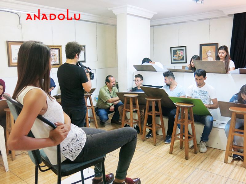 Çukurova Anadolu Güzel Sanatlar Öğrencileri TV Röportajları