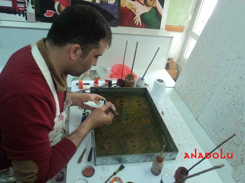 Çukurova'daki Yetişkinler İçin Ebru Eğitimleri