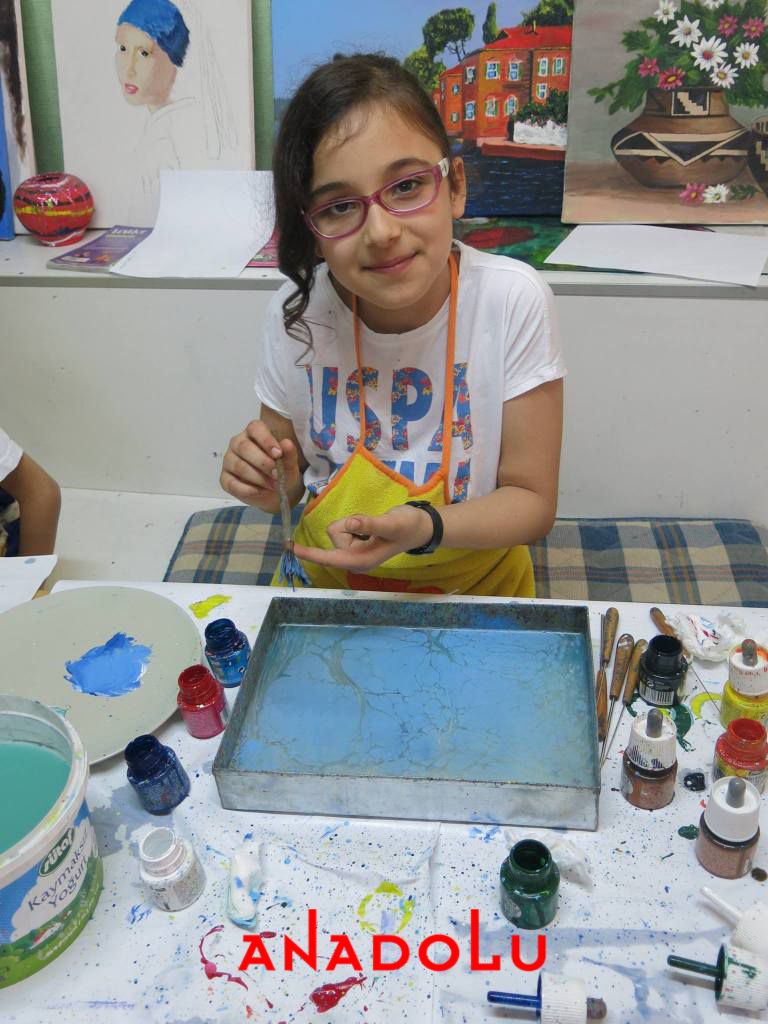 Çukurovada Çocuklar İçin Özel Ebru Kursları