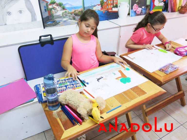 Çukurovada Çocuklara Yönelik Pastel Boyama Kursu