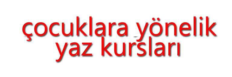 Çocuklara Yönelik Yaz Eğitimleri Çukurova