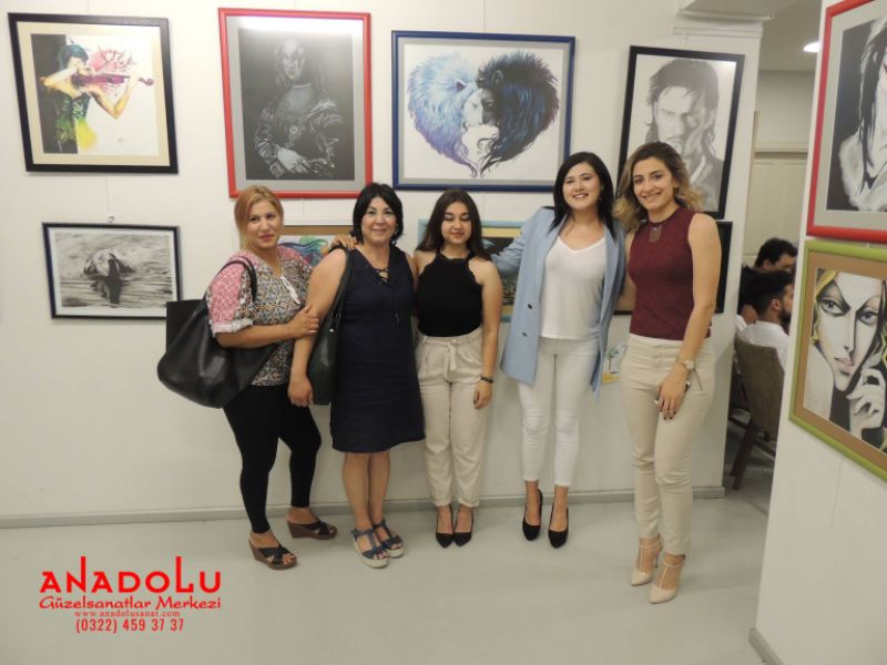 Çukurovada Güzel Sanatlara Hazırlık Resim Sergileri