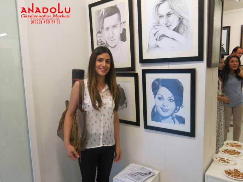 Güzel Sanatlar Fakültelerine Hazırlık Öğrencilerden Sergi Çukurova