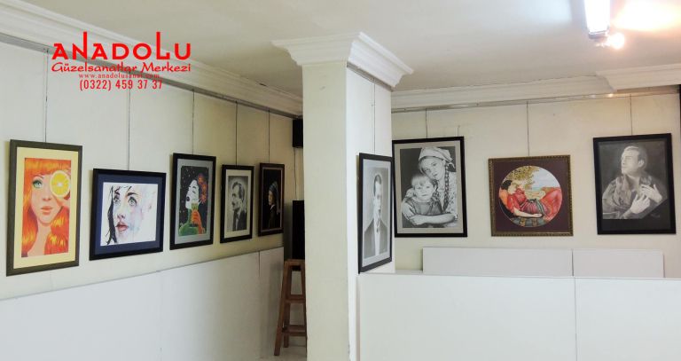 Anadolu Güzel Sanatlar Liselerine Hazırlık Sanat Galerisi Çukurova