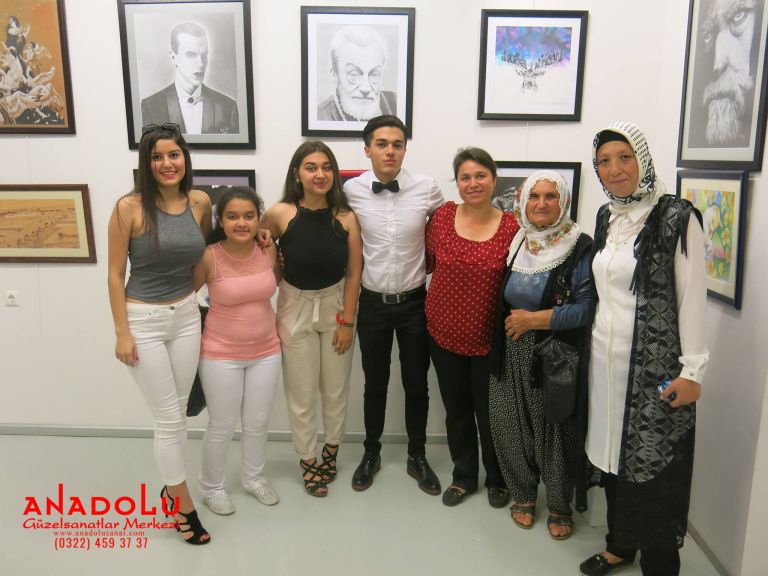 Anadolu Güzel Sanatlarda Kazanan Öğrencilerin Sergisi Çukurova