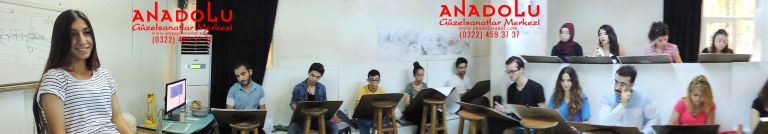 Çukurovada Anadolu Güzel Sanatlar Fakülteleri İçin Yetenek Kursları