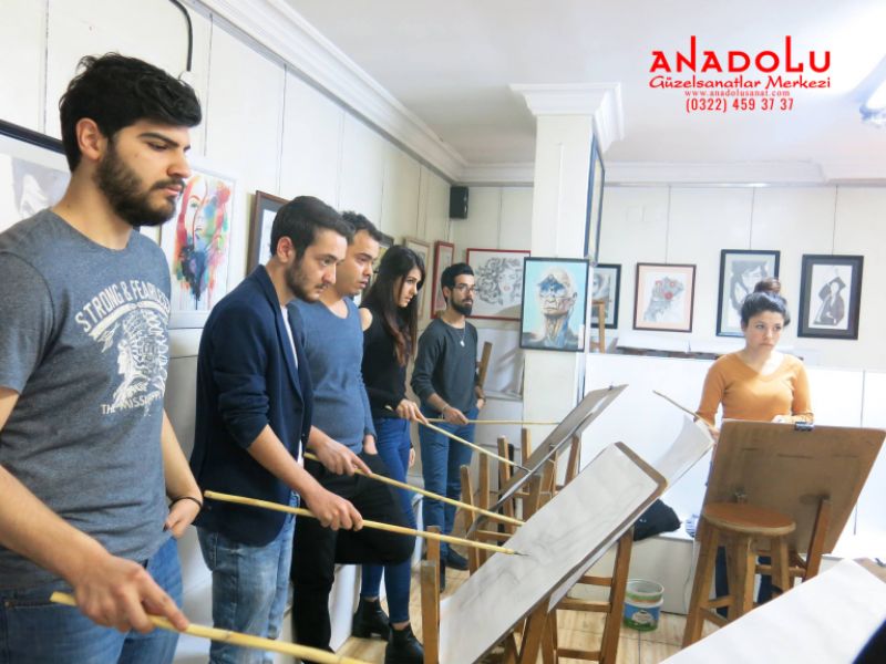 Güzel Sanatlar Fakülteleri İçin Karakalem Kursları Çukurova