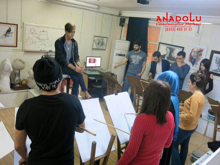 Güzel Sanatlar Fakülteleri İçin Karakalem Kursları Çukurova
