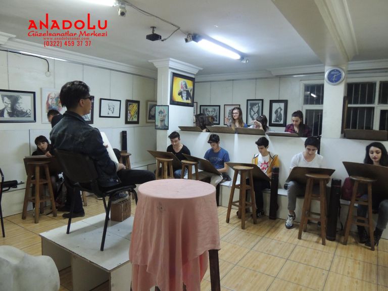 Güzel Sanatlar Fakülteleri İçin Karakalem Kursları Çukurova