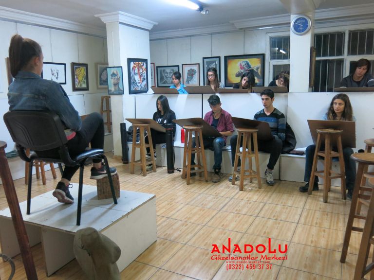 Anadolu Güzel Sanatlarda Modelden Desen Çalışmaları Çukurova
