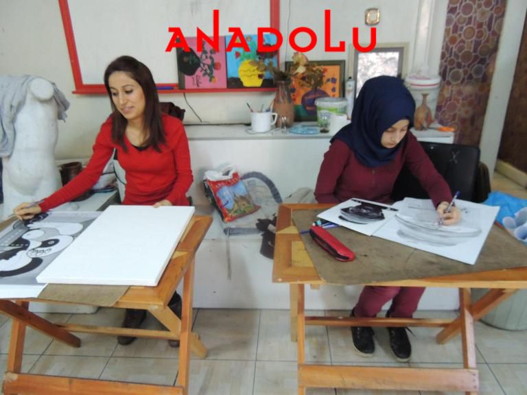 Karakalem Potre Çizim Dersleri Çukurova