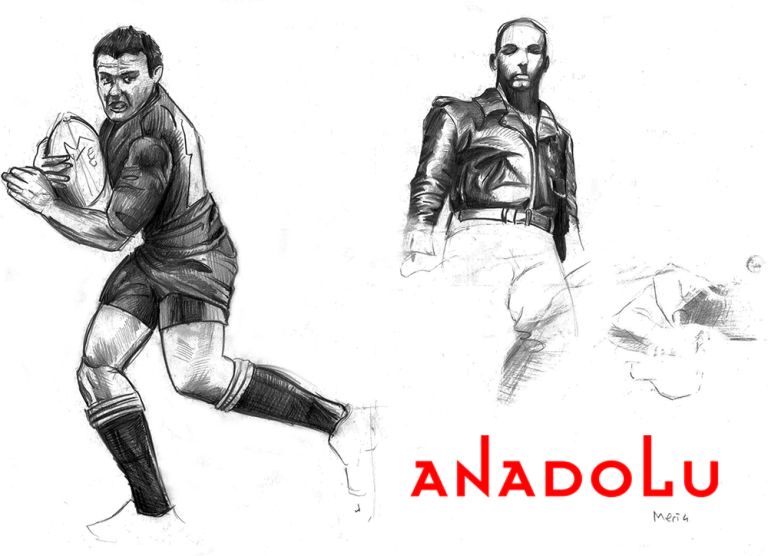 Karakalem Bez-bol Oynayan Sporcular Çukurova