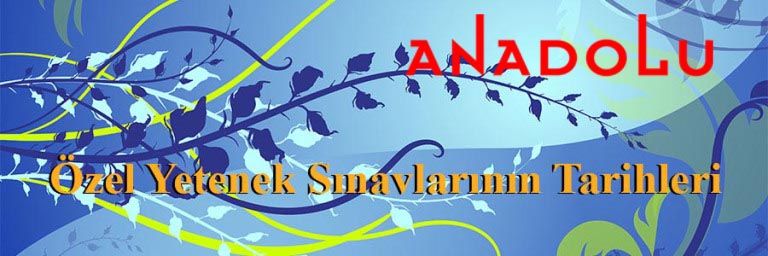 Özel yetenek Sınav Tarihleri Çukurova