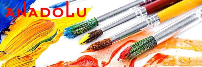 Sulu Boya Resim Fırçaları Çukurova